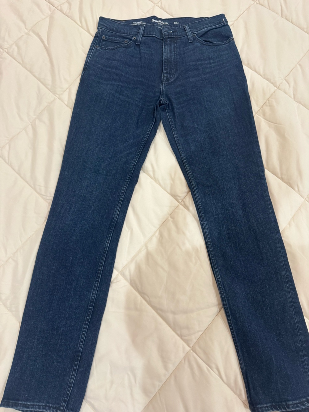 Women's Dark Blue Stretch Skinny Jeans